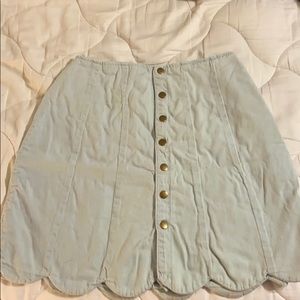 Denim skirt